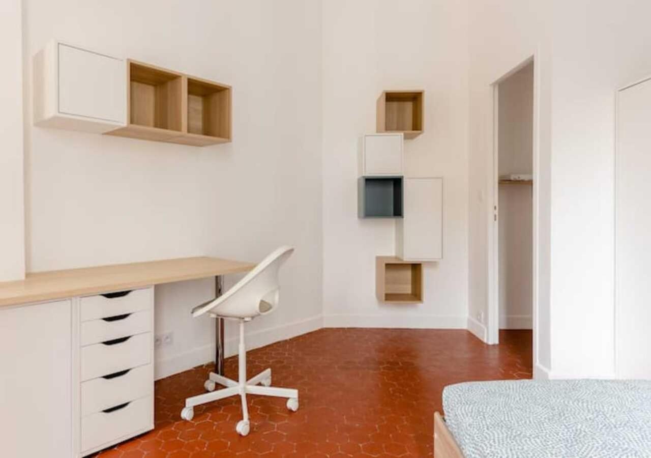 Charmantes Chambres Privees Dans Appartement Partage - Hypercentre Marseille Longchamp ภายนอก รูปภาพ